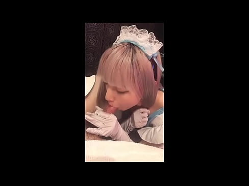 ❤️ Japanese Idol [mayuka], franskur vinnukonubúningur, 1. hluti, blástur og hristur af sér með húðkrem ️❌ Bara klám á is.pornohammer.ru ❌️❤